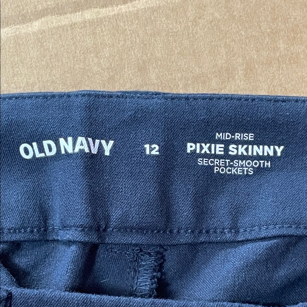 Old Navy Navy Blue Pixie Skinny Pants